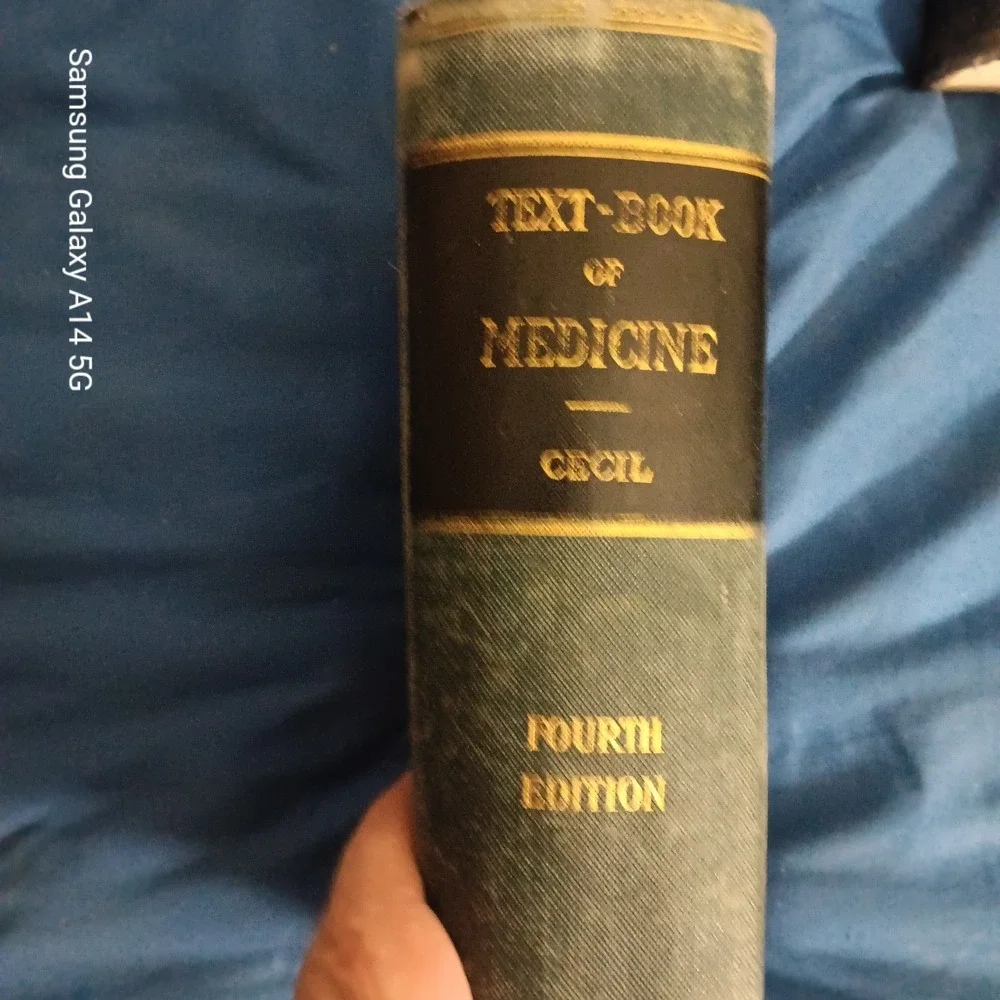 CECIL Text Book of Medicine Volume II Fourth Edition Medical Hardcover 1938